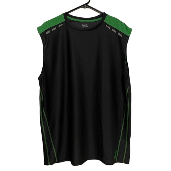 Reebok Green and Gray Workout Tank Men’s XL - Picture 1 of 6